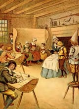 new-england-puritan-school