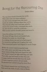 song for the devouring one 1