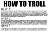 how to troll