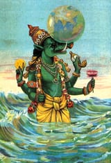 Varaha_Avatar_by_Raja_Ravi_Varma