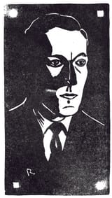 Lovecraft_Linocut