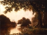 Joseph_Rusling_Meeker,_The_Acadians_in_the_Achafalaya,__Evangeline,__1871