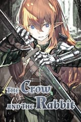 crow rabbit monochrome gradient
