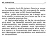 oninterpretation