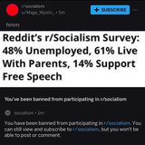 Average Reddit Socialist