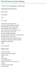 TwoPoemsByAaronBarry