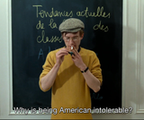 why are you american