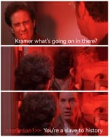 Kramer slave to history