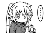 Robot Drinking milk