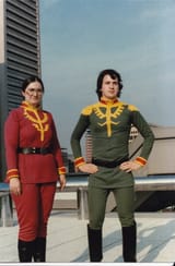 1983 Worldcon costumes Cecilia &amp; Garma from Gundam
