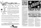 C:FO flyer and a StarBlazers fandom report cover page
