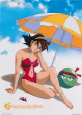 An Angel on the Beach