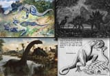 old dinosaur illos