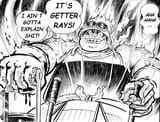 Getter rays