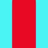 Green and red with a hint of sky blue