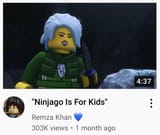 ninjado isnt for kids