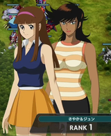 Sayaka and Jun