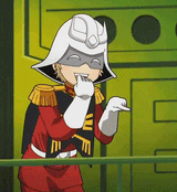char laughing at amuro the faggot