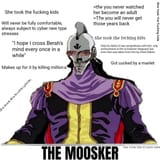 she took the fucking kids