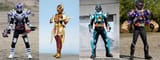 Steampunk-esque Kamen Riders