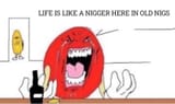 screaming emoticon racist ducktales like a nigger here in old nigs