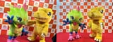 Gekkomon and Agumon