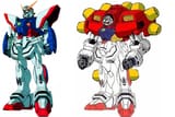 Shining Gundam &amp; Ultimate Gundam