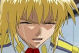 Female Kira is crying