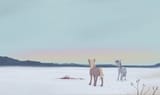 6831192__semi-dash-grimdark_artist-colon-pinkchalk_blood_snow_yakutian+horse