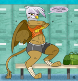 1690789524.scooterbark_griffon_for_privacy__gilda-mlp-fim___trixietoons-pinup_commission___7-31-23_