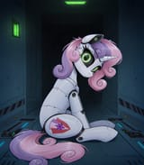 3505178__safe_generator-colon-zoinksnoob_machine+learning+generated_prompter-colon-ramprover_sweetie+belle_pony_robot_unicorn_g4_female_horn_image_look