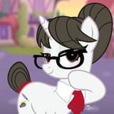3553148__safe_artist-colon-lovinglypromise_raven_pony_unicorn_g4_bangs_bedroom+eyes_blurry+background_blushing_clothes_commission_commissioner-colon-pony4koma_c