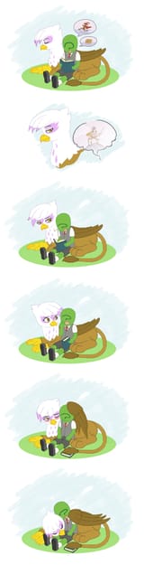 710677__safe_blushing_comic_human_cute_sleeping_adorable_gilda_fwslash-mlp-fwslash_anon