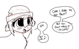 2538599__safe_artist-colon-anonymous_derpibooru+import_oc_unofficial+characters+only_pony_taiga+pony_-fwslash-mlp-fwslash-_black+and+white_chest+fluff_