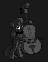 2047461__safe_artist-colon-latexia_octavia+melody_earth+pony_pony_g4_bipedal_bipedal+leaning_bondage_bow_bow+28instrument29_bowtie_cello_dark_encasement_female_ (4)