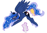 3397982__suggestive_artist-colon-cuddlelamb_part+of+a+set_princess+celestia_princess+luna_alicorn_pony_g4_blushing_ethereal+mane_female_hoof+shoes_jewelry_magic