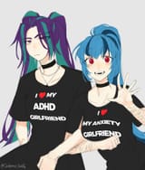 3828558__safe_artist-colon-cadence_sniffa_derpibooru+import_aria+blaze_sonata+dusk_human_g4_choker_clothes_duo_female_gradient+background_jewelry_lesbian_neckla
