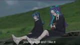 3606337__safe_artist-colon-cadence_sniffa_aria+blaze_sonata+dusk_human_equestria+girls_g4_bandage_blushing_clothes_disguise_disguised+siren_duo_female_guitar_hu