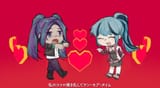 3606315__safe_artist-colon-cadence_sniffa_aria+blaze_sonata+dusk_human_undead_zombie_equestria+girls_g4_duo_fangs_female_floating+heart_heart_lesbian_ship-colon