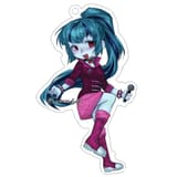 3606364__safe_artist-colon-cadence_sniffa_sonata+dusk_human_equestria+girls_g4_blushing_choker_fangs_female_microphone_simple+background_solo_spiked+wristband_w