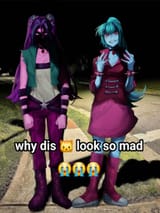 3606382__safe_artist-colon-cadence_sniffa_aria+blaze_sonata+dusk_human_equestria+girls_g4_duo_female_lesbian_meme_ship-colon-arisona_shipping_why+dis+x+look+so+