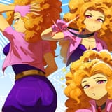 3606760__safe_artist-colon-vanillaghosties_adagio+dazzle_human_equestria+girls_g4_2d_belt_blushing_breasts_butt_choker_cleavage_clothes_curly+hair_different+ang