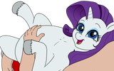 Rarity preg looking hand on