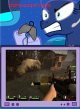 103156__safe_princess+luna_pony_g4_exploitable+meme_gamer+luna_gamer+meme_left+4+dead_left+4+dead+2_meme_obligatory+pony_tv+meme_witch+28left+4+dead29