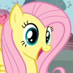 excited fluttershy
