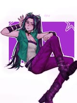 3641683__safe_artist-colon-cadence_sniffa_derpibooru+import_aria+blaze_human_equestria+girls_g4_blush+lines_blushing_collarbone_eye+clipping+through+hair_eyebro