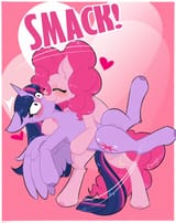 3573949__safe_artist-colon-candy_b_black_pinkie+pie_twilight+sparkle_alicorn_earth+pony_pony_g4_my+little+pony-colon-+friendship+is+magic_duo_duo+female_female_