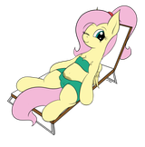6305799__suggestive_artist-colon-wapamario63_imported+from+ponybooru_fluttershy_pegasus_pony_alternate+hairstyle_bra_bra+on+pony_chair_chest+fluff_clothes_color