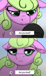 yes i&#039;m tired