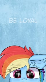 dashie wallpaper be loyal